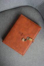 Smart блокнот Cobra коричневого кольору павербанк 10000 mAh - Зображення 3