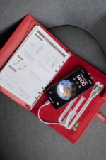 Smart блокнот Cobra червоного кольору павербанк 10000 mAh - Зображення 6