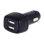 Автомобільний зарядний пристрій адаптер BOROFONE dual port, micro-usb, Black - Зображення 3