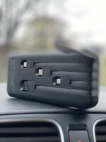 Зовнішній портативний акумулятор павербанк ліхтарик10000 mAh