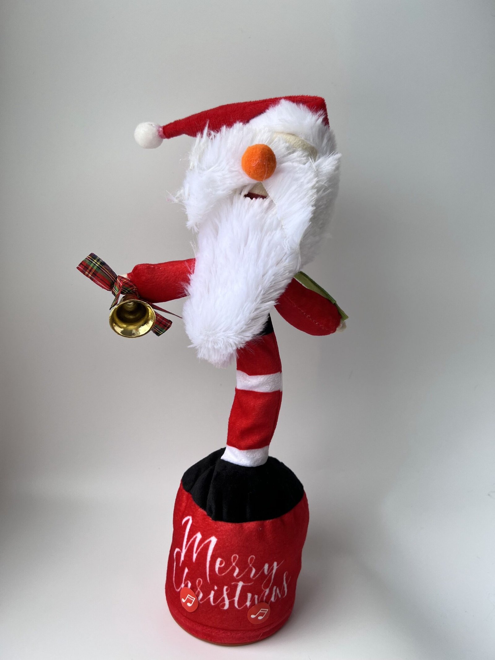 img_6387-rotated-1.jpg М'яка інтерактивна іграшка Танцюючий кактус Санта повторює слова і співає червона - Зображення 1