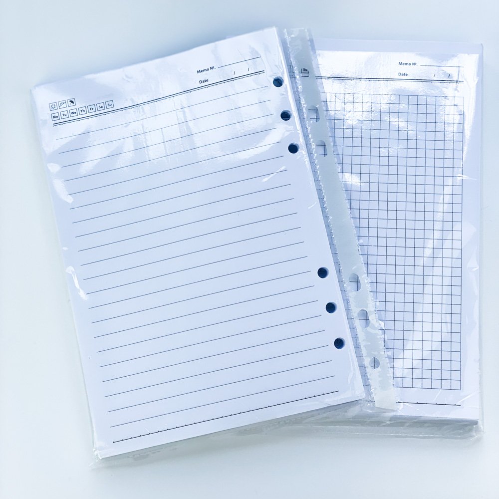 lysty-1.jpg Змінні листи до смарт блокноту А5 лінія клітинка - Зображення 1