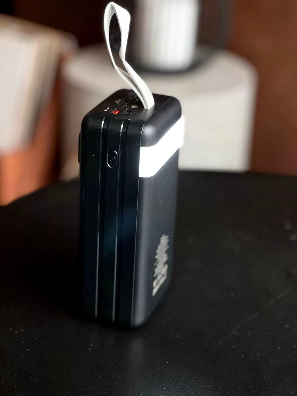 photo_2023-02-26_17-34-55-4.jpg Павербанк 60000mAh зі швидкою зарядкою HOCO J86B + ліхтарик|4USB, 22.5W, QC/PD - Зображення 1